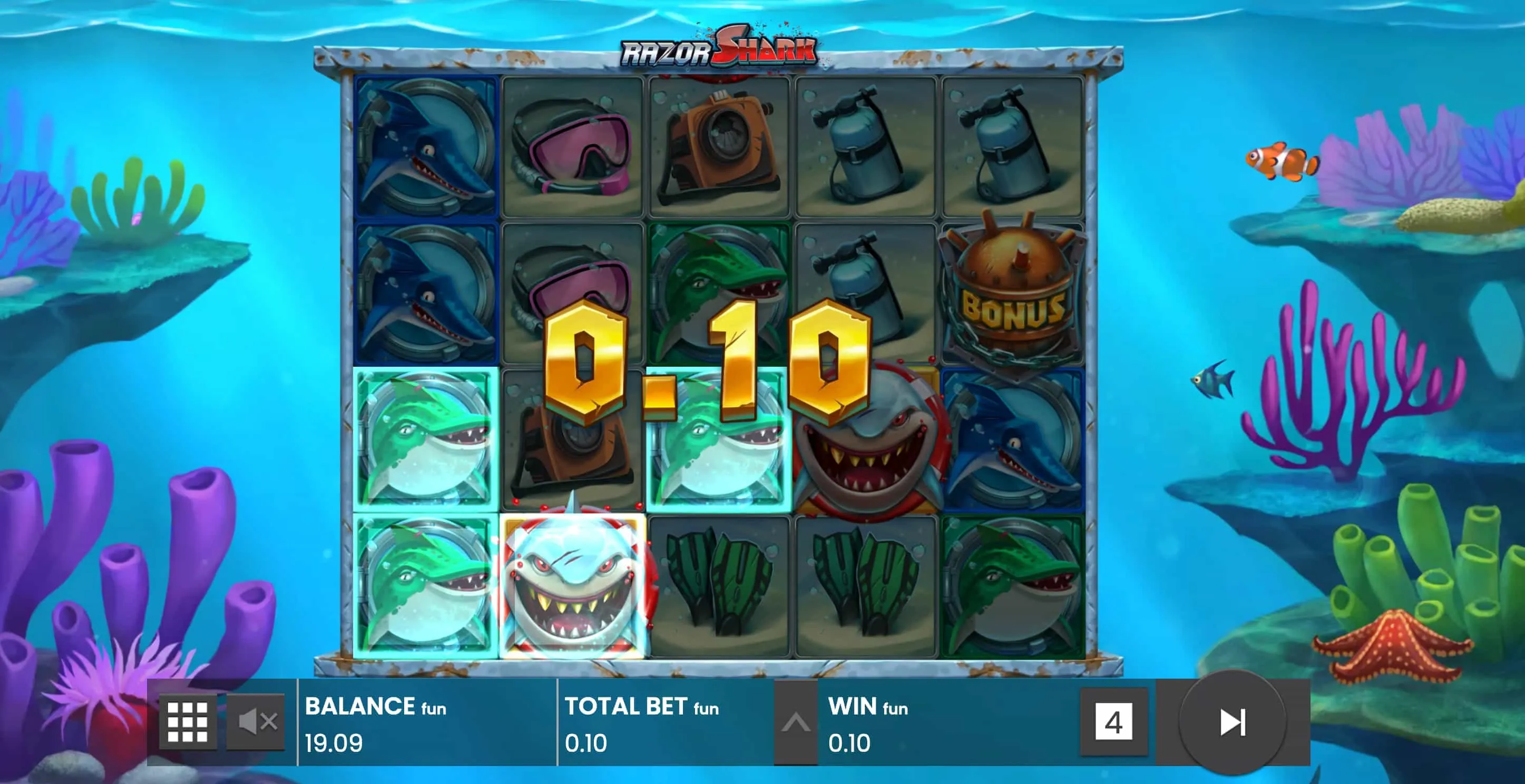 Razor Shark von innen: Wie das Spielfeld aufgebaut ist und was jede Runde bestimmt